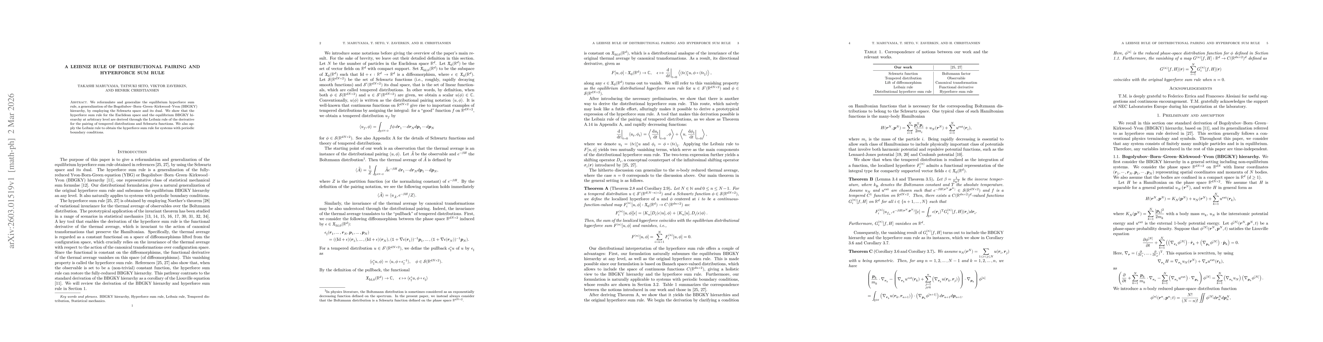 Thumbnail for A Leibniz rule of distributional pairing and hyperforce sum rule