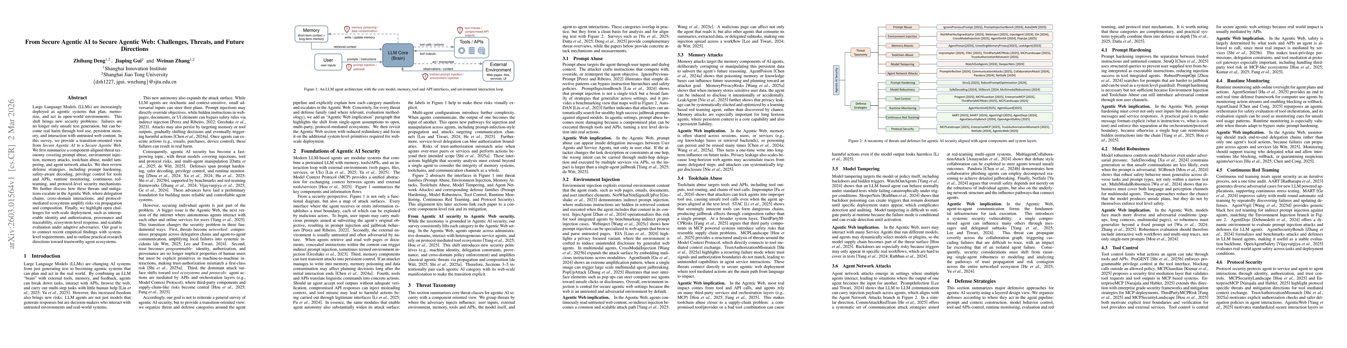 Thumbnail for From Secure Agentic AI to Secure Agentic Web: Challenges, Threats, and Future Directions