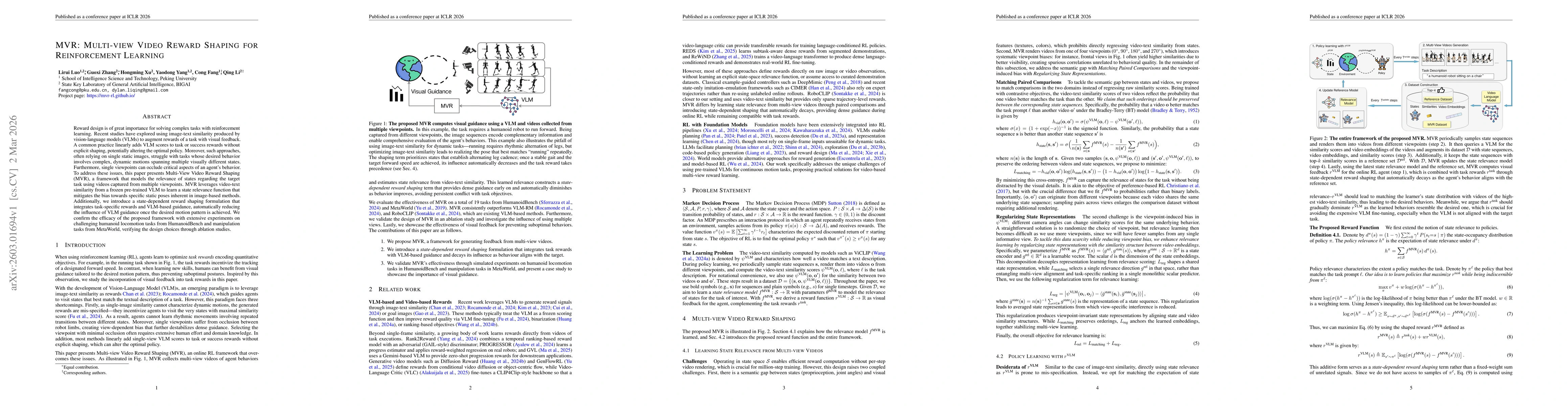 Thumbnail for MVR: Multi-view Video Reward Shaping for Reinforcement Learning