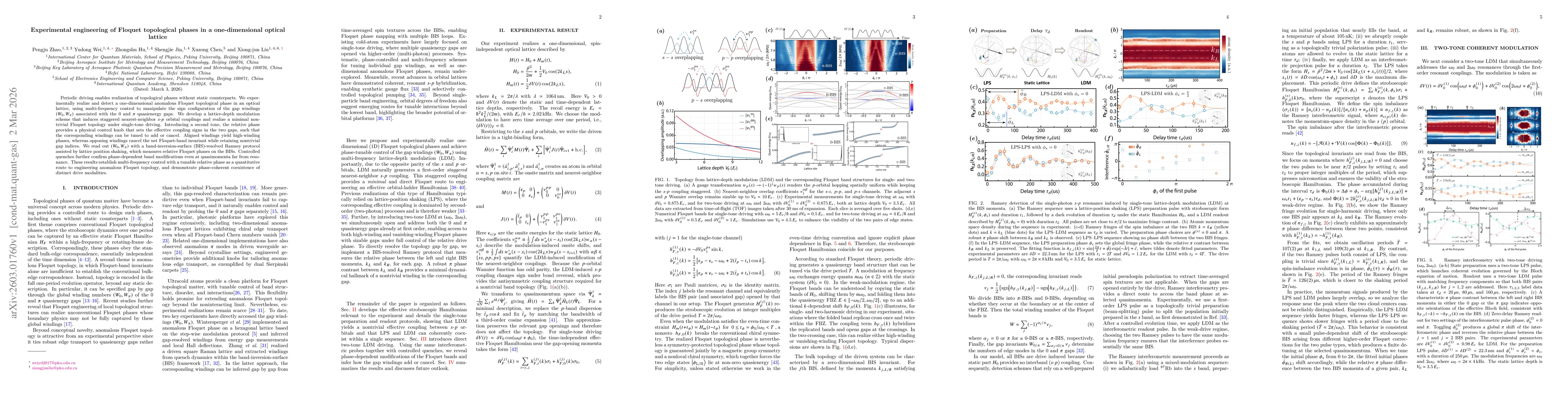 Thumbnail for Experimental engineering of Floquet topological phases in a one-dimensional optical lattice