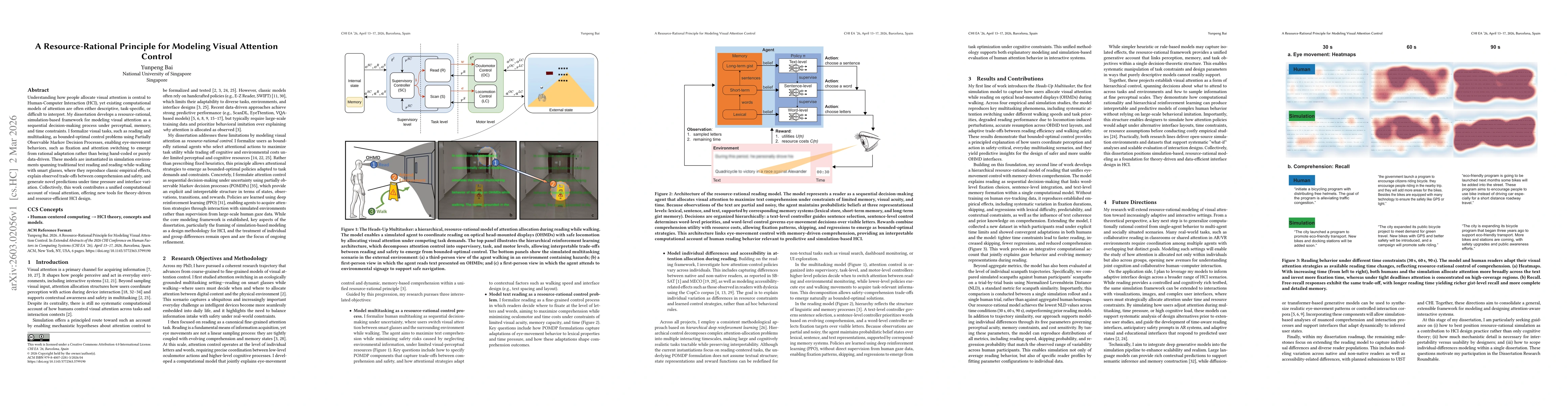 Thumbnail for A Resource-Rational Principle for Modeling Visual Attention Control