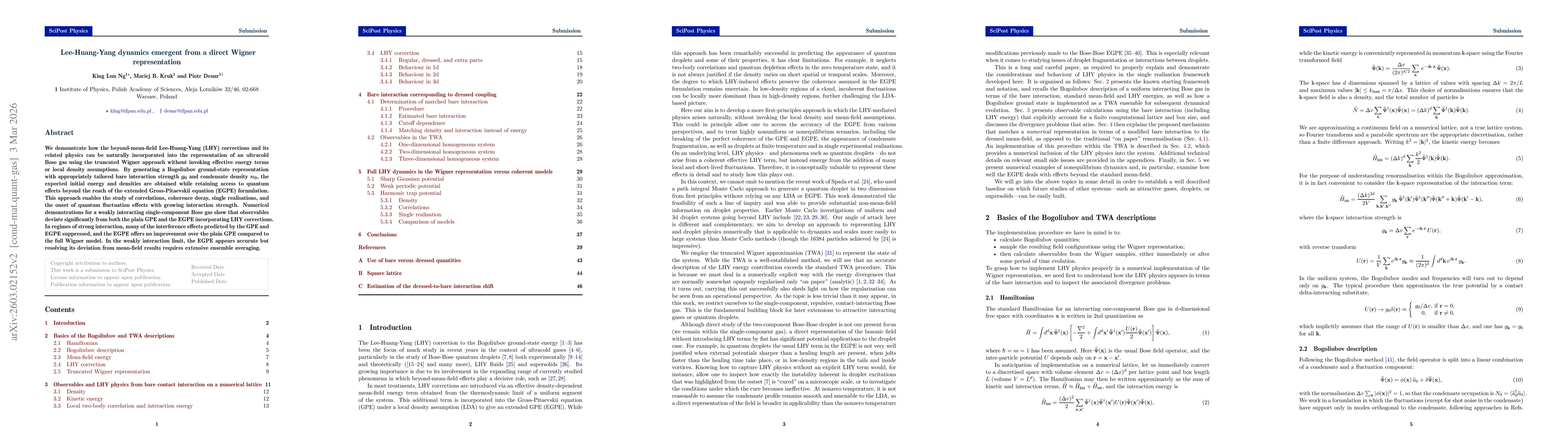 Thumbnail for Lee-Huang-Yang dynamics emergent from a direct Wigner representation