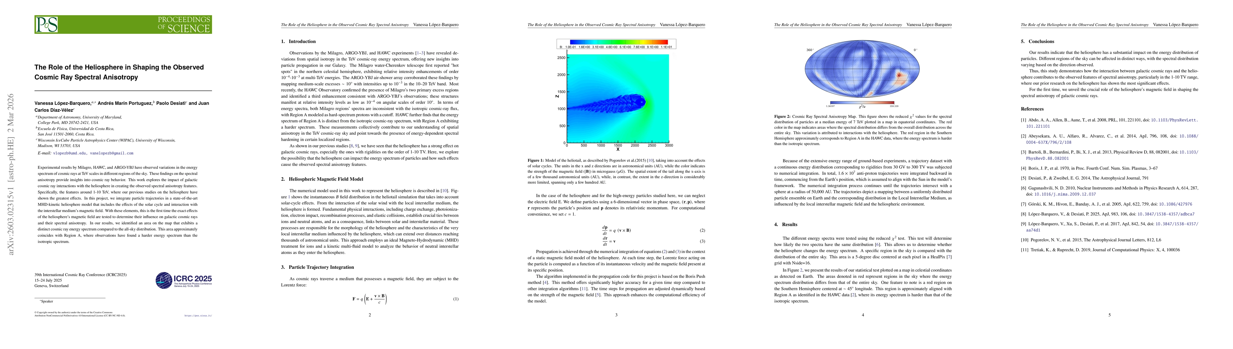 Thumbnail for The Role of the Heliosphere in Shaping the Observed Cosmic Ray Spectral Anisotropy