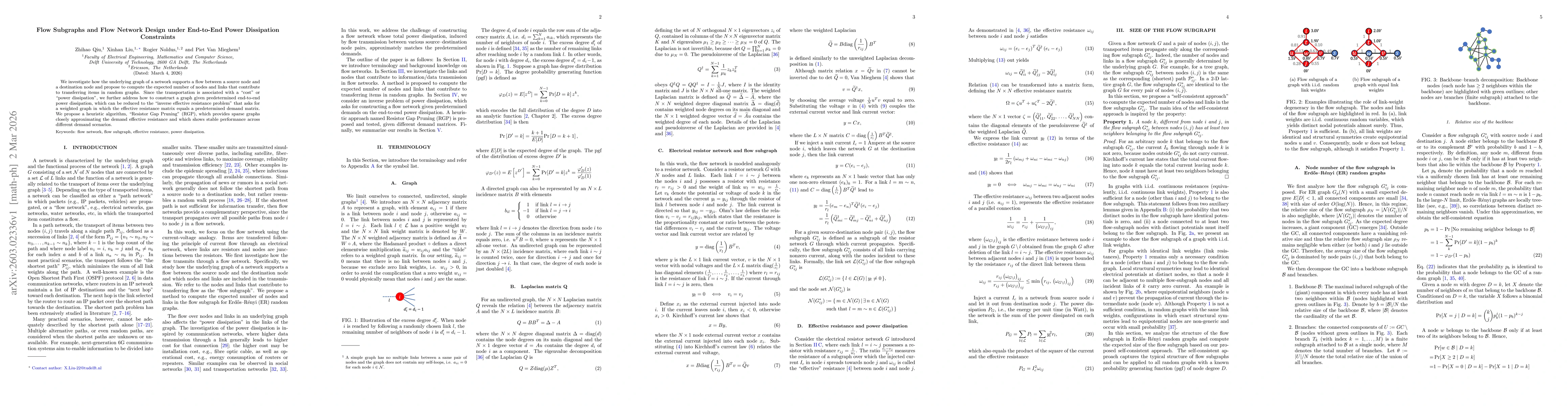 Thumbnail for Flow Subgraphs and Flow Network Design under End-to-End Power Dissipation Constraints