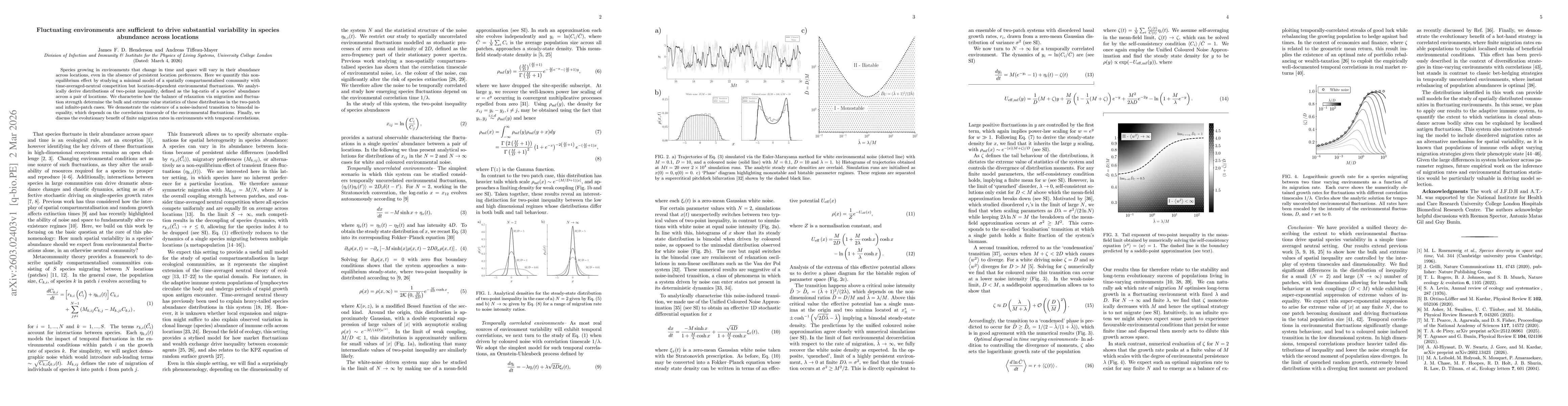 Thumbnail for Fluctuating environments are sufficient to drive substantial variability in species abundance across locations