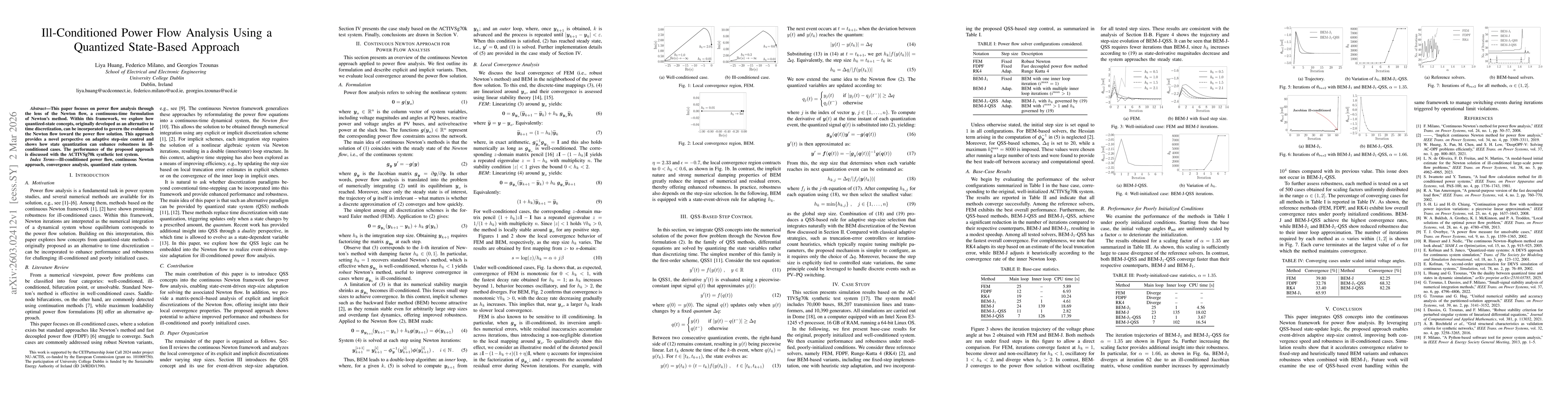 Thumbnail for Ill-Conditioned Power Flow Analysis Using a Quantized State-Based Approach