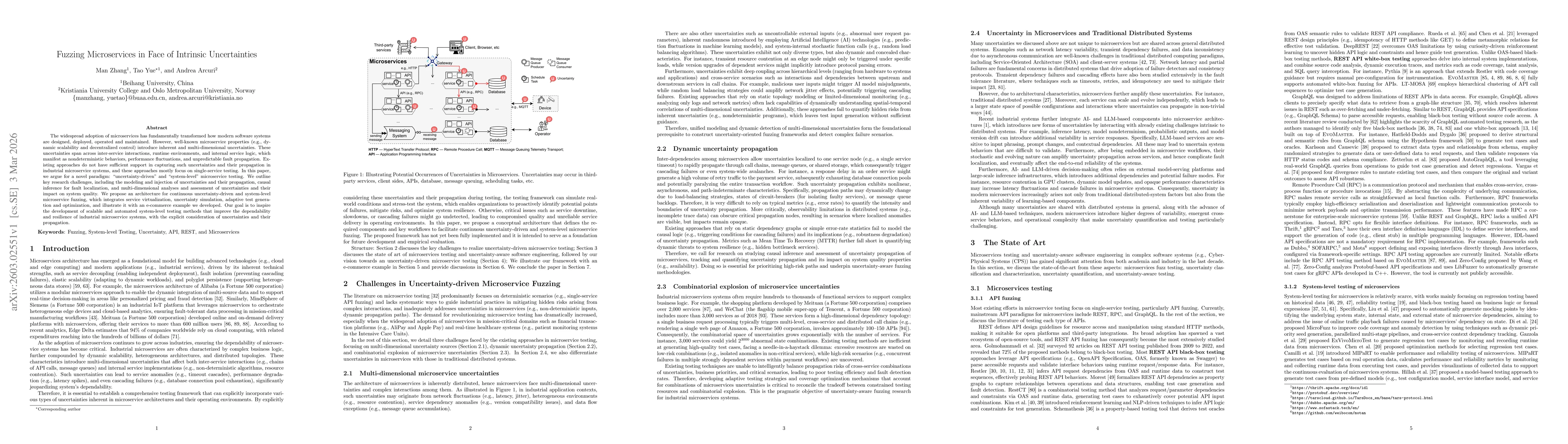 Thumbnail for Fuzzing Microservices in Face of Intrinsic Uncertainties