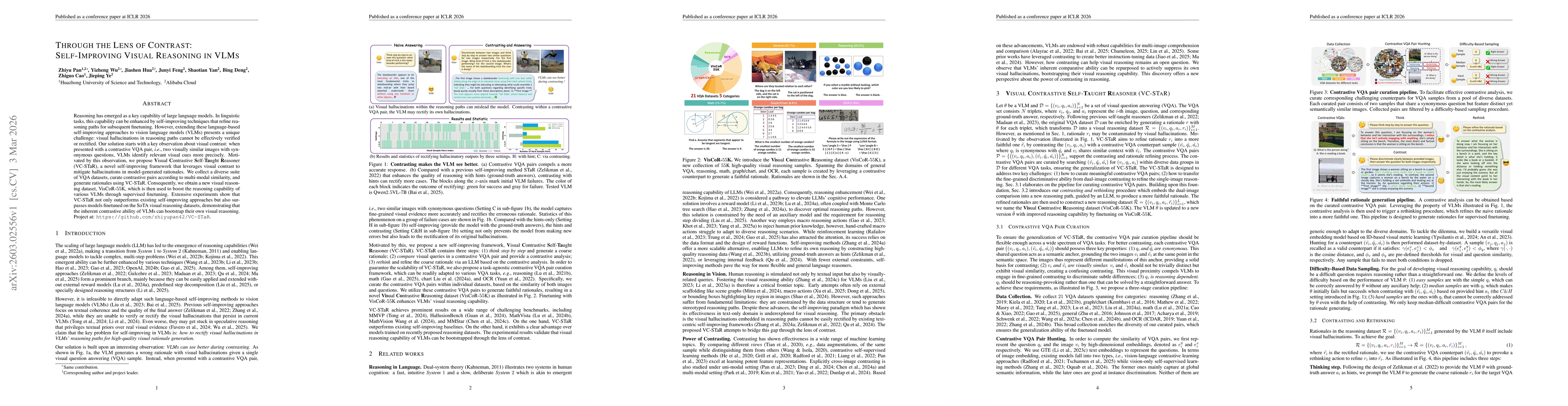 Thumbnail for Through the Lens of Contrast: Self-Improving Visual Reasoning in VLMs