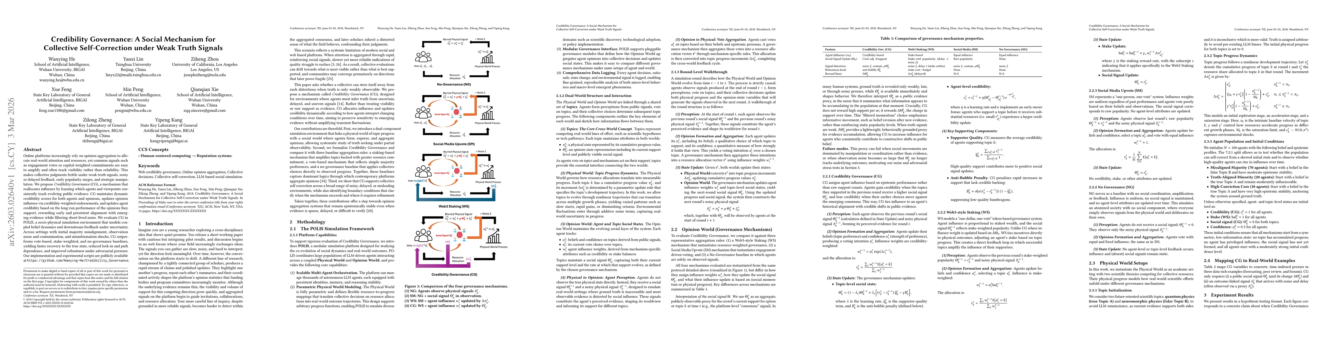 Thumbnail for Credibility Governance: A Social Mechanism for Collective Self-Correction under Weak Truth Signals