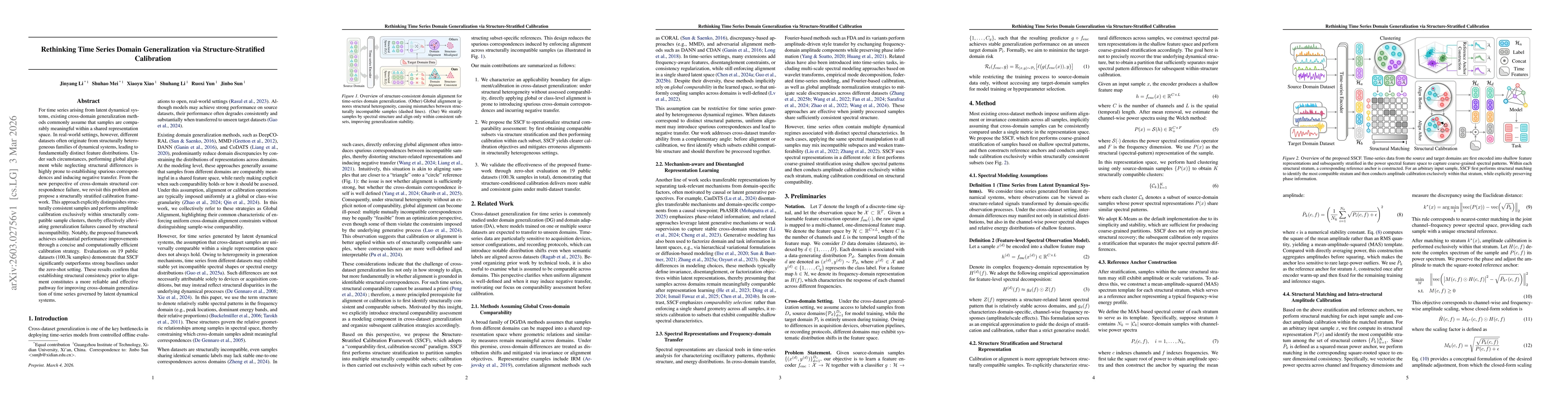Thumbnail for Rethinking Time Series Domain Generalization via Structure-Stratified Calibration