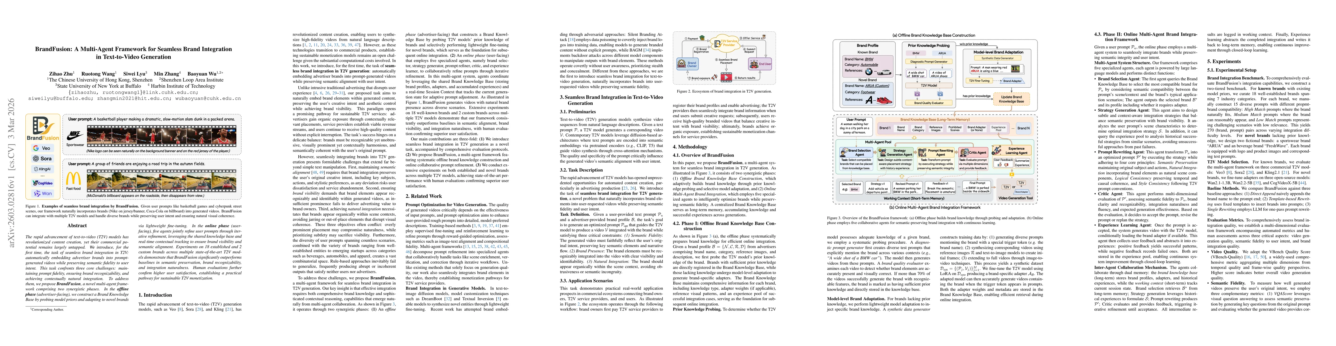 Thumbnail for BrandFusion: A Multi-Agent Framework for Seamless Brand Integration in Text-to-Video Generation