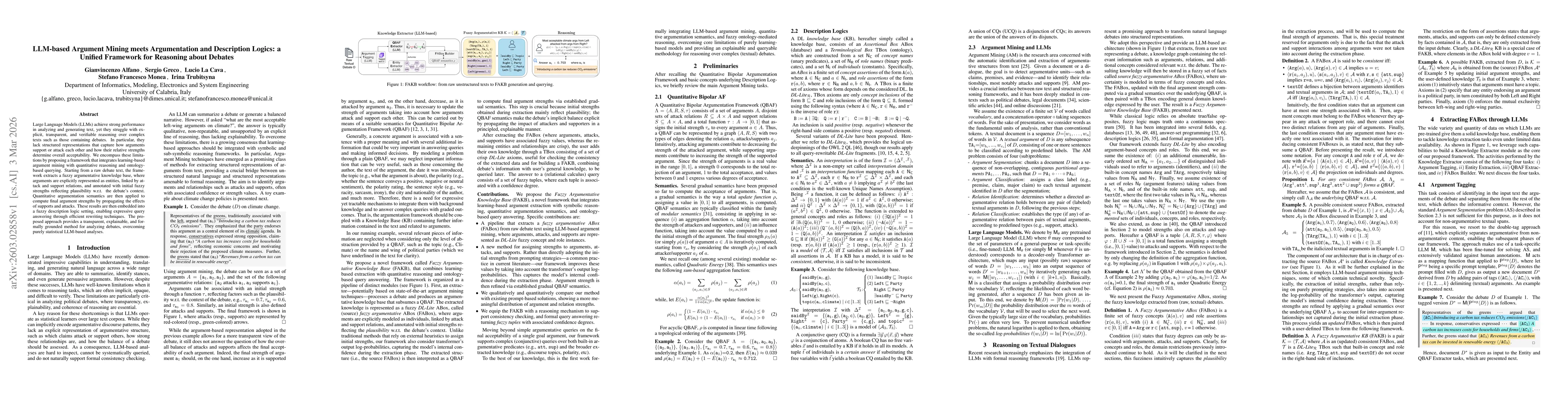 Thumbnail for LLM-based Argument Mining meets Argumentation and Description Logics: a Unified Framework for Reasoning about Debates