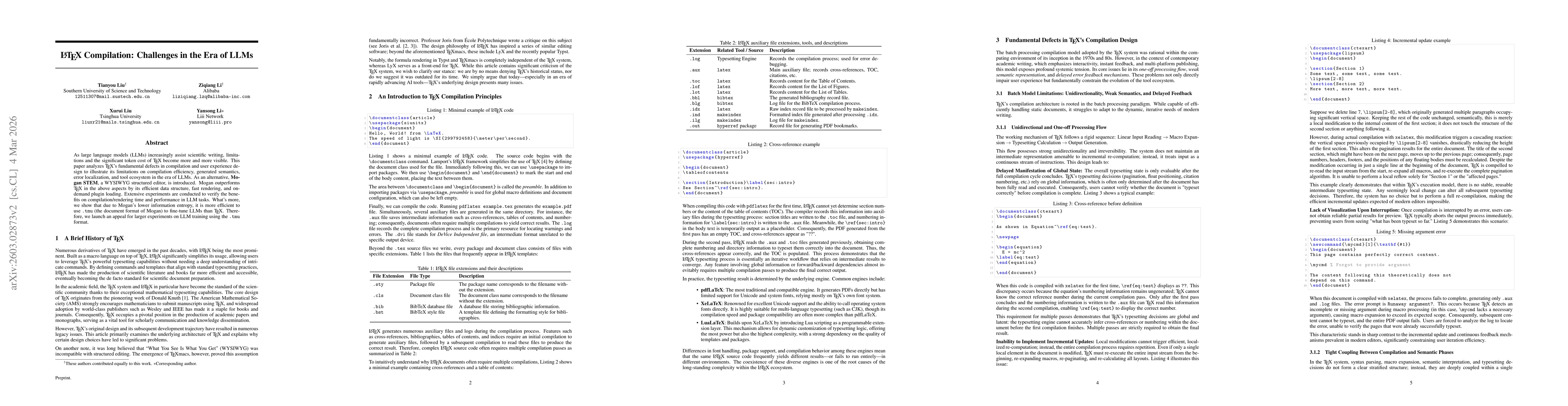 Thumbnail for LaTeX Compilation: Challenges in the Era of LLMs