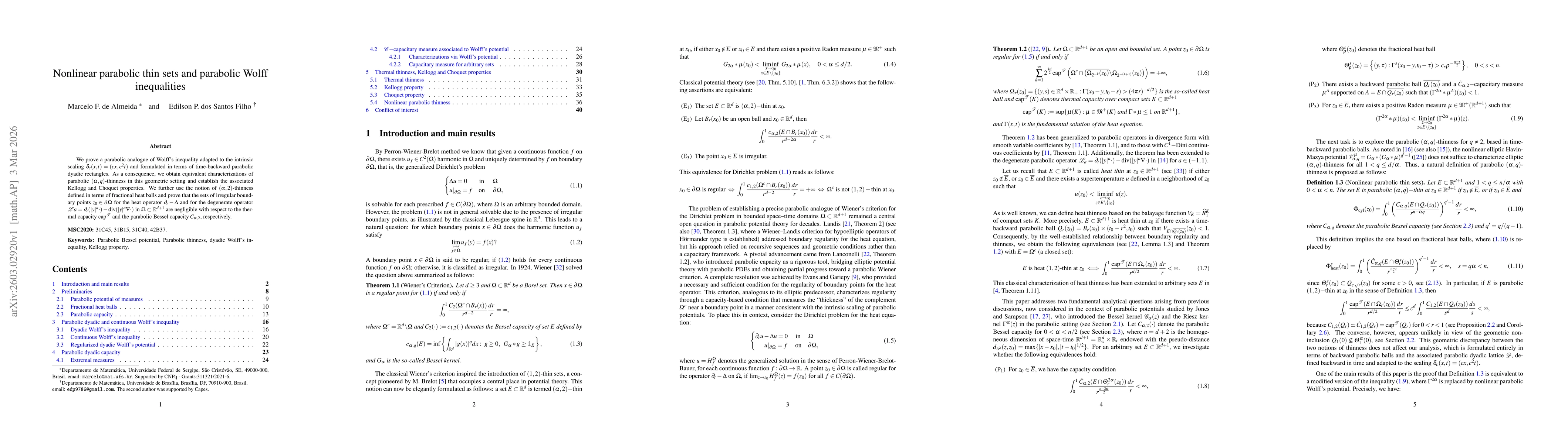 Thumbnail for Nonlinear parabolic thin sets and parabolic Wolff inequalities