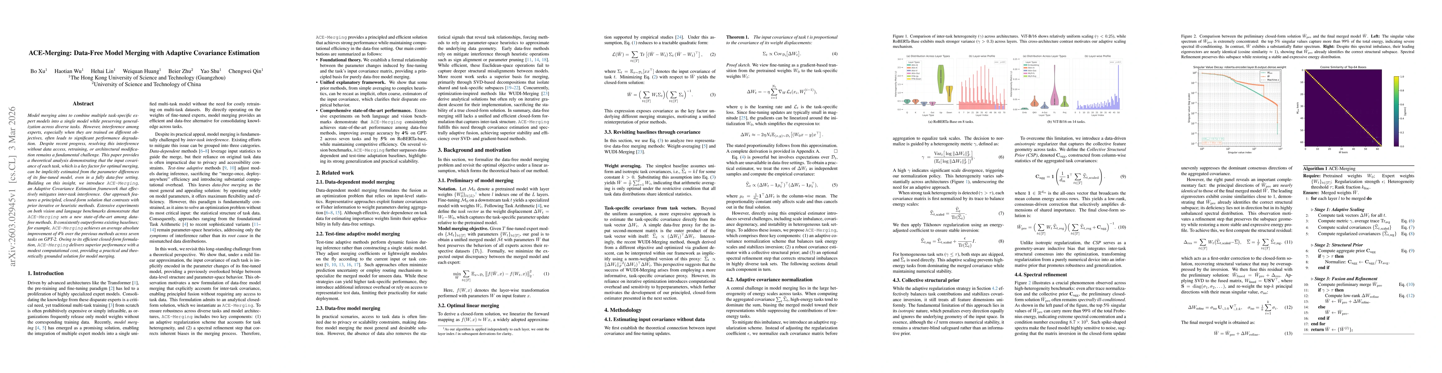 Thumbnail for ACE-Merging: Data-Free Model Merging with Adaptive Covariance Estimation