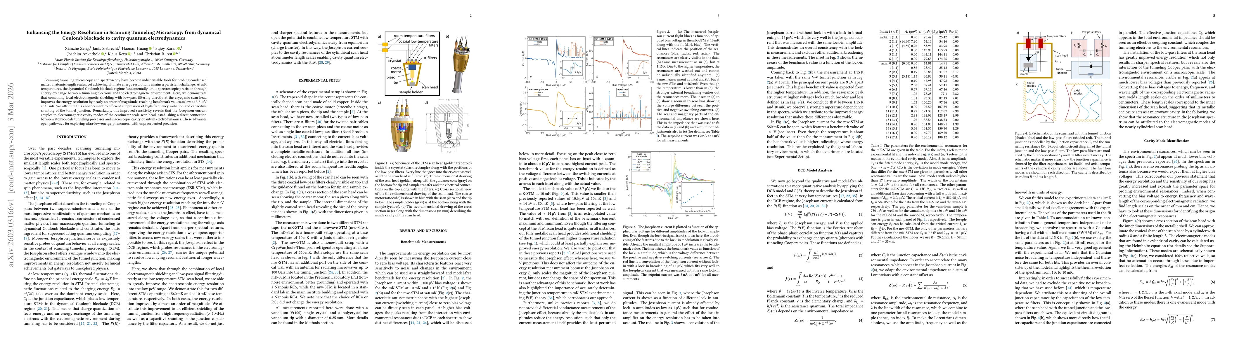 Thumbnail for Enhancing the Energy Resolution in Scanning Tunneling Microscopy: from dynamical Coulomb blockade to cavity quantum electrodynamics