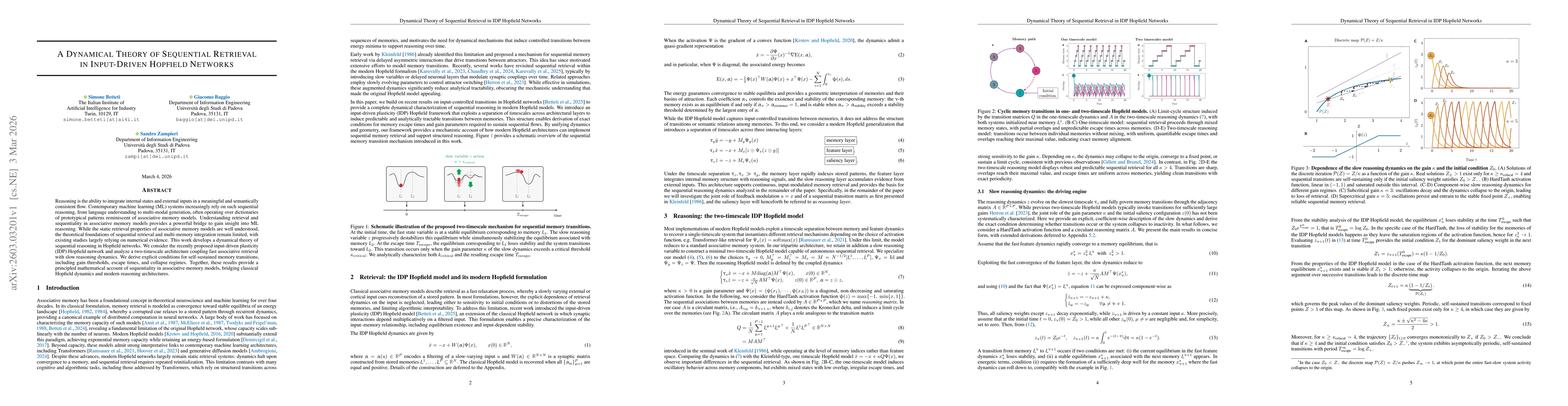 Thumbnail for A Dynamical Theory of Sequential Retrieval in Input-Driven Hopfield Networks