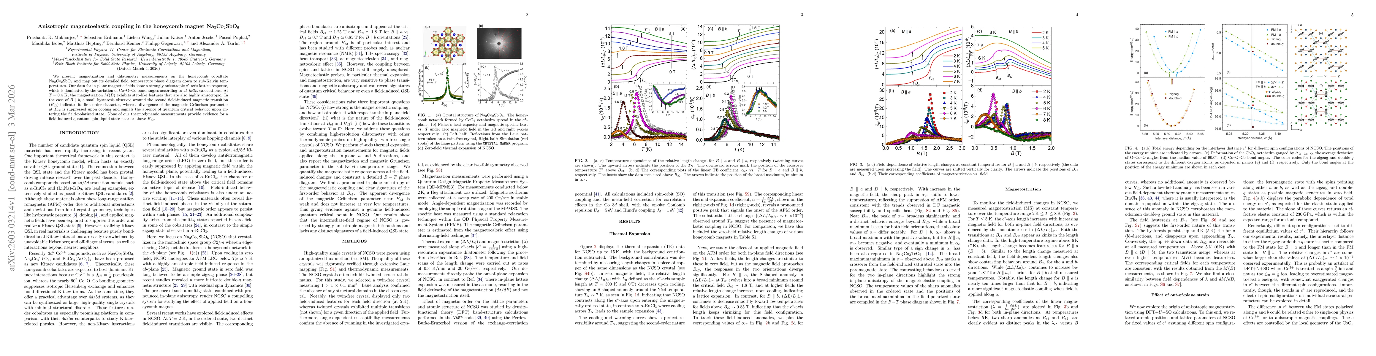 Thumbnail for Anisotropic magnetoelastic coupling in the honeycomb magnet Na$_3$Co$_2$SbO$_6$