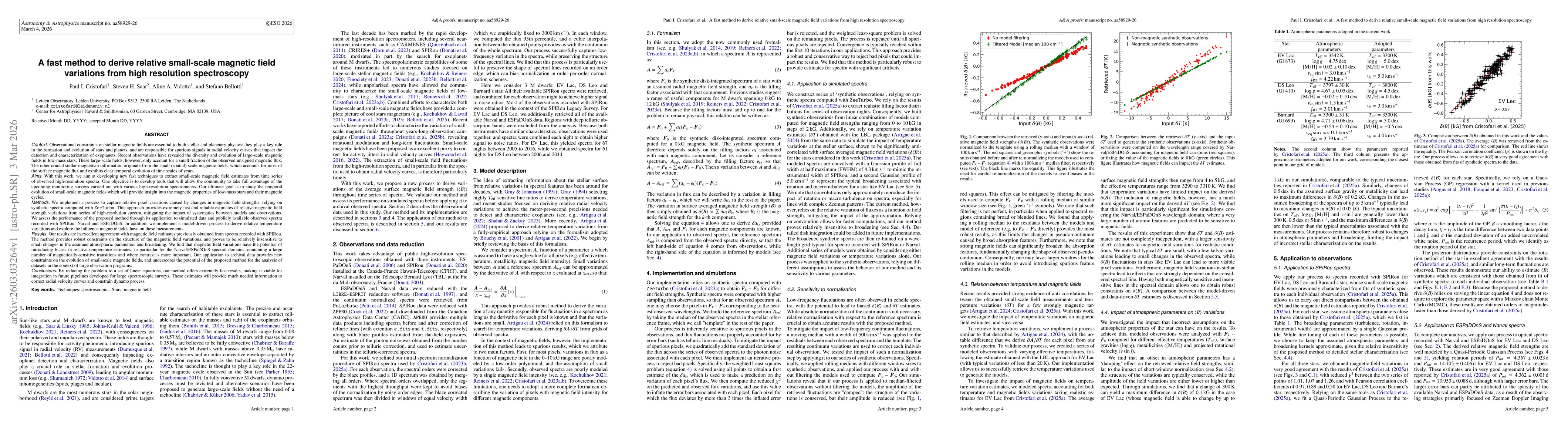 Thumbnail for A fast method to derive relative small-scale magnetic field variations from high resolution spectroscopy