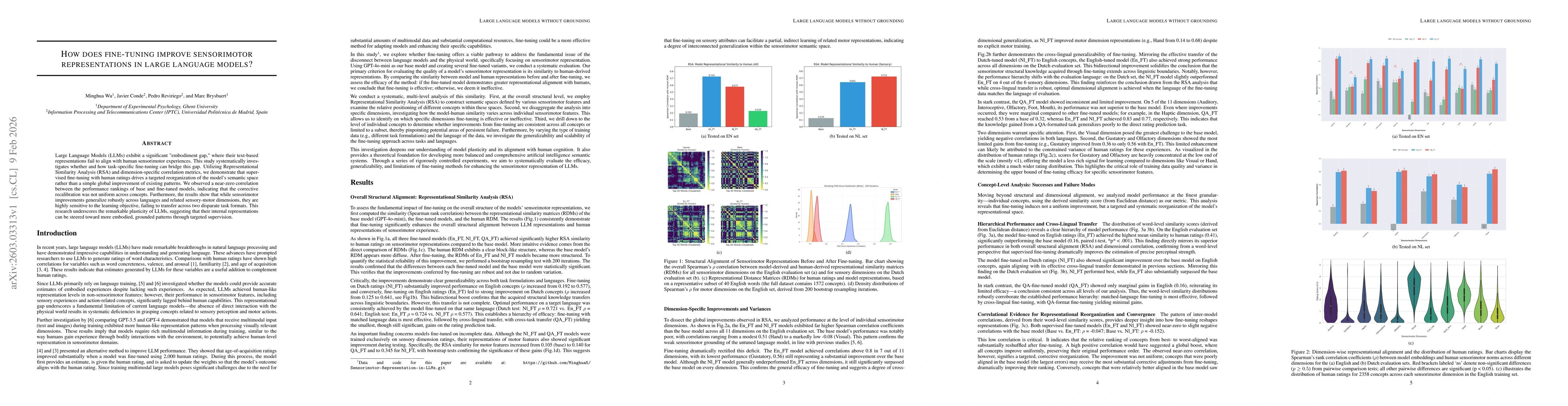 Thumbnail for How does fine-tuning improve sensorimotor representations in large language models?