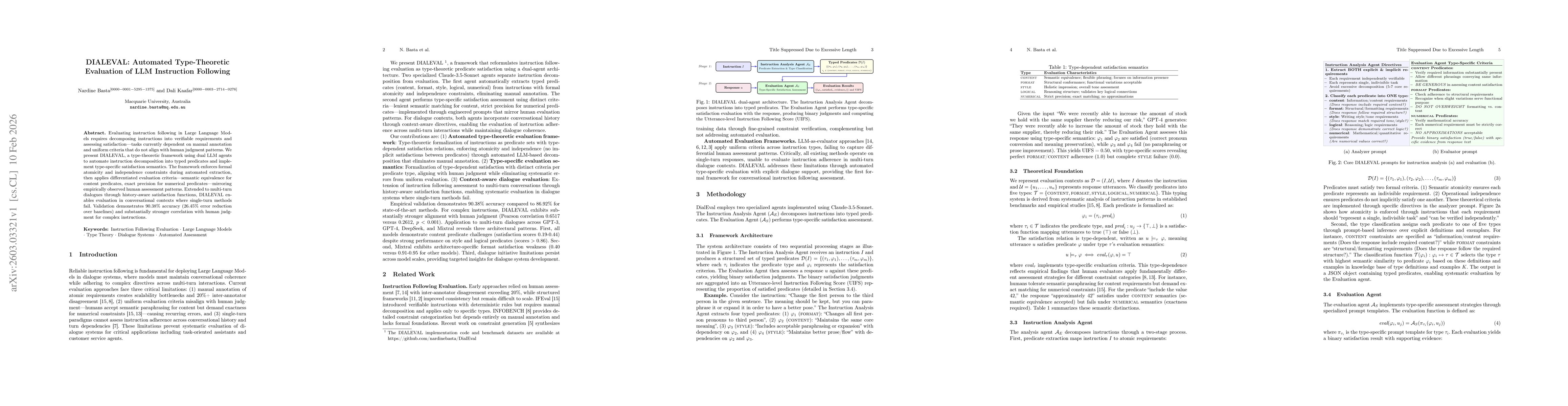 Thumbnail for DIALEVAL: Automated Type-Theoretic Evaluation of LLM Instruction Following