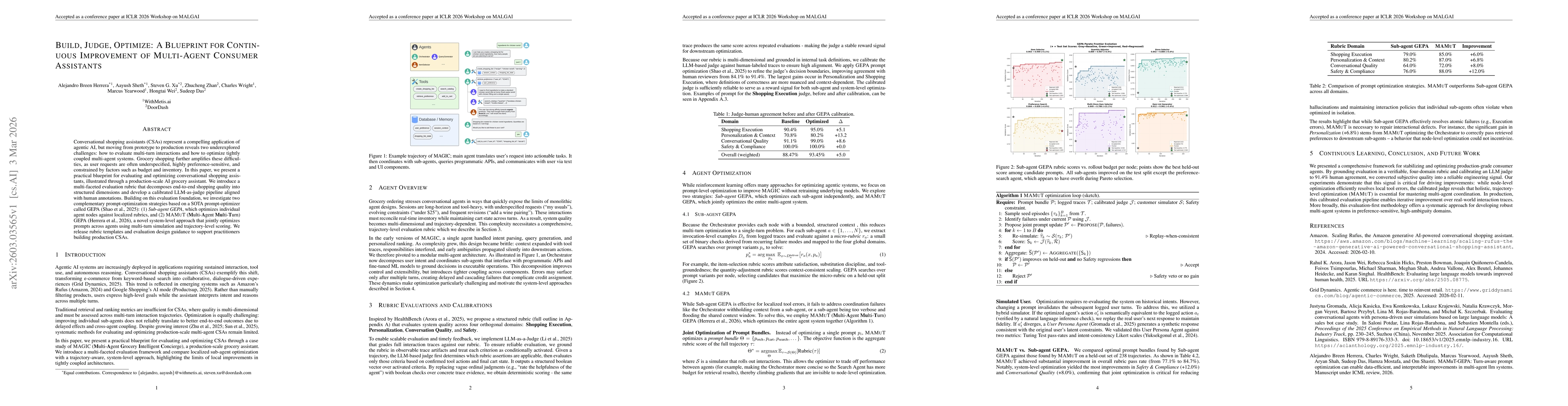 Thumbnail for Build, Judge, Optimize: A Blueprint for Continuous Improvement of Multi-Agent Consumer Assistants