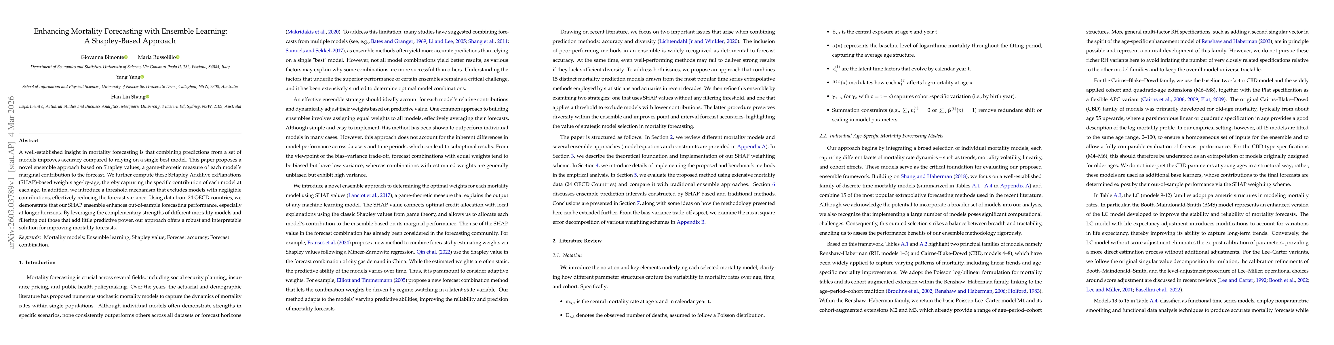 Thumbnail for Enhancing Mortality Forecasting with Ensemble Learning: A Shapley-Based Approach