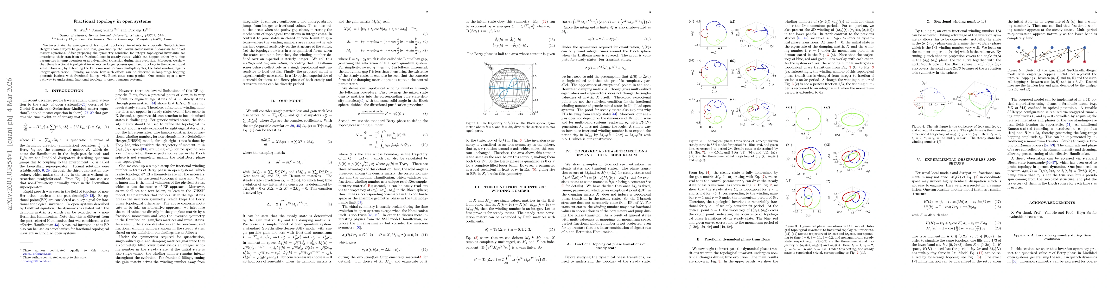 Thumbnail for Fractional topology in open systems