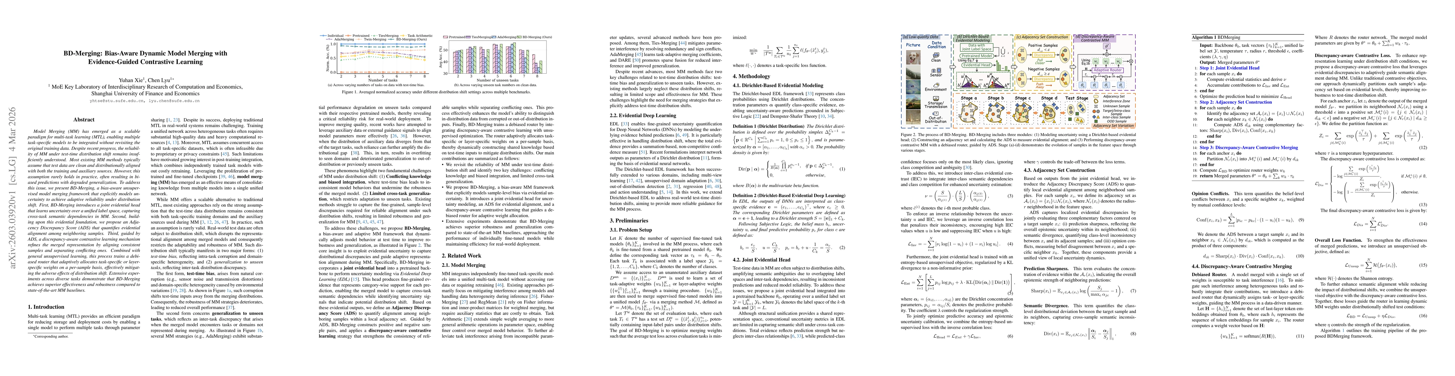Thumbnail for BD-Merging: Bias-Aware Dynamic Model Merging with Evidence-Guided Contrastive Learning
