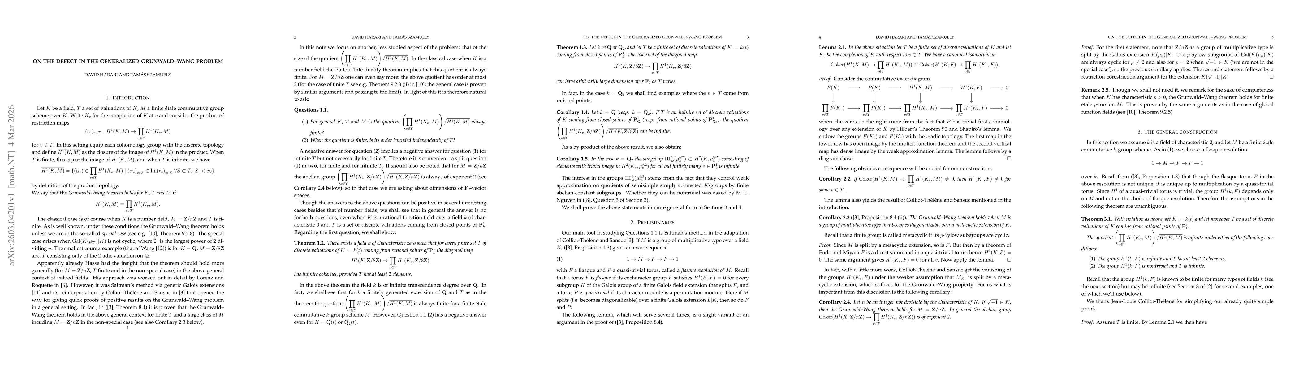 Thumbnail for On the defect in the generalized Grunwald--Wang problem