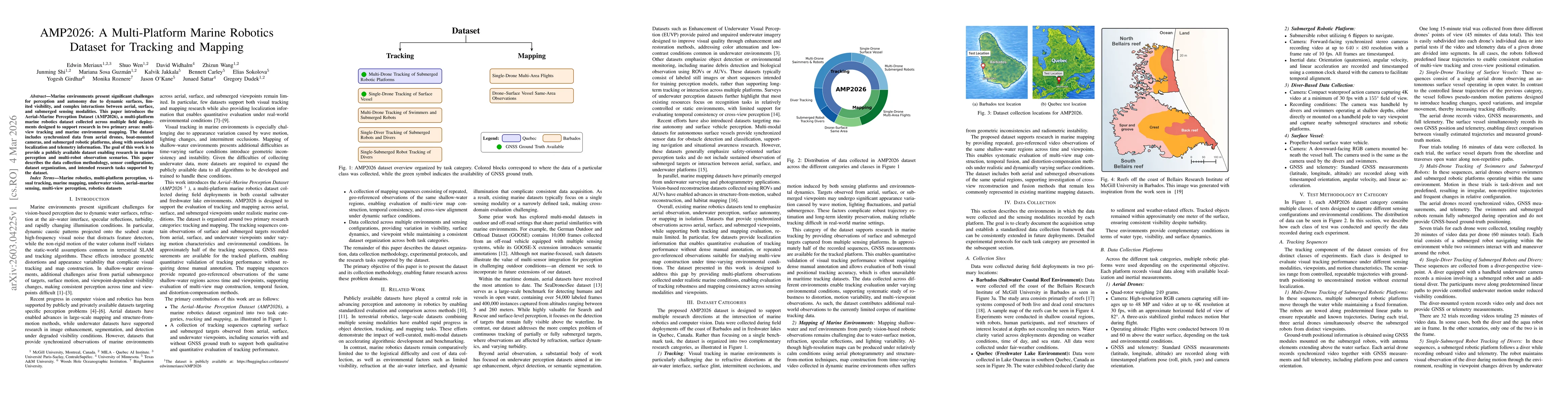 Thumbnail for AMP2026: A Multi-Platform Marine Robotics Dataset for Tracking and Mapping