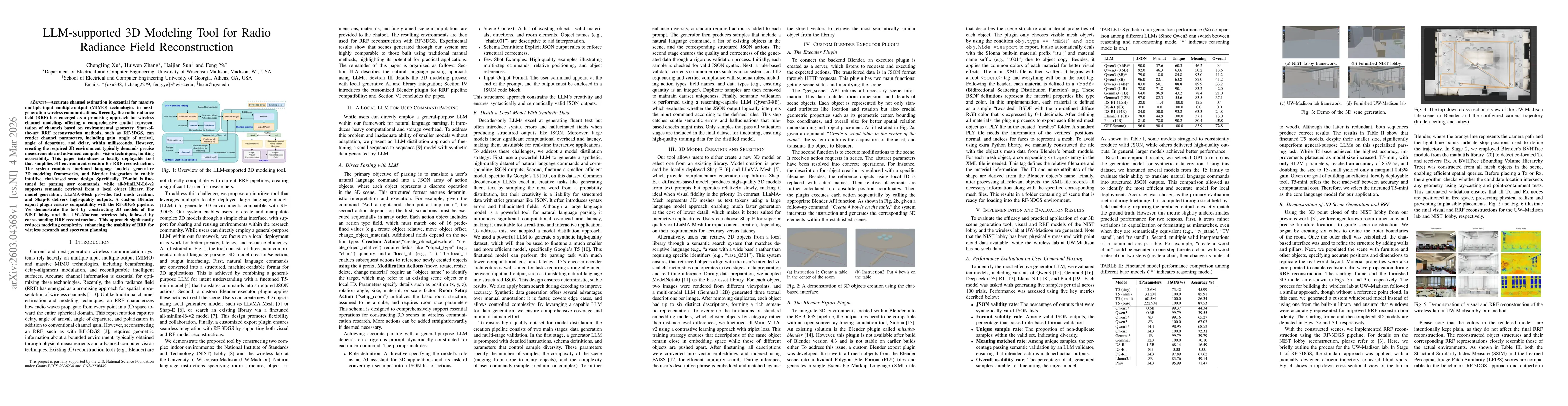 Thumbnail for LLM-supported 3D Modeling Tool for Radio Radiance Field Reconstruction