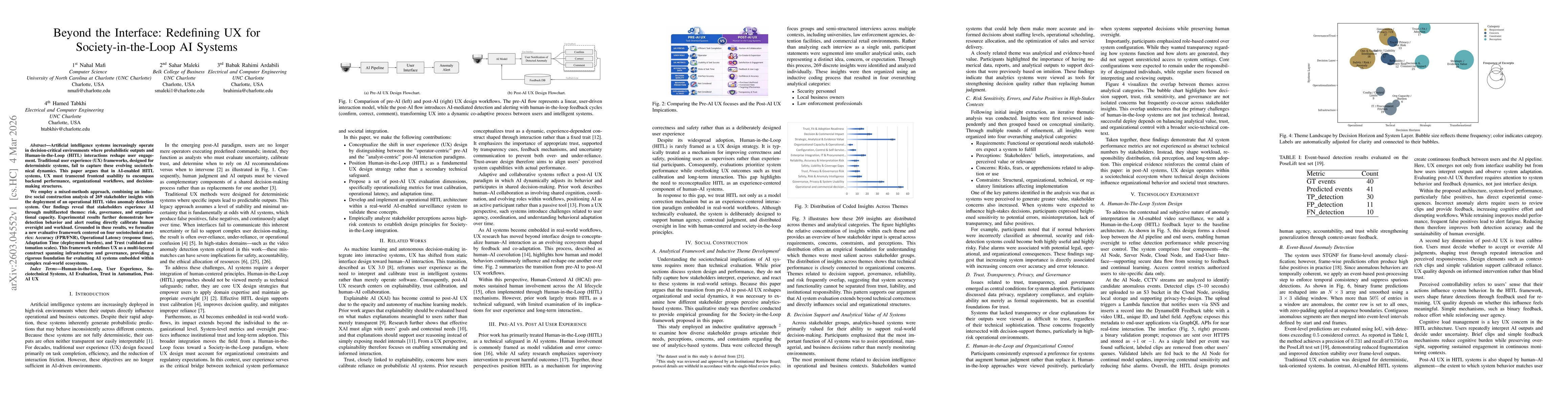 Thumbnail for Beyond the Interface: Redefining UX for Society-in-the-Loop AI Systems