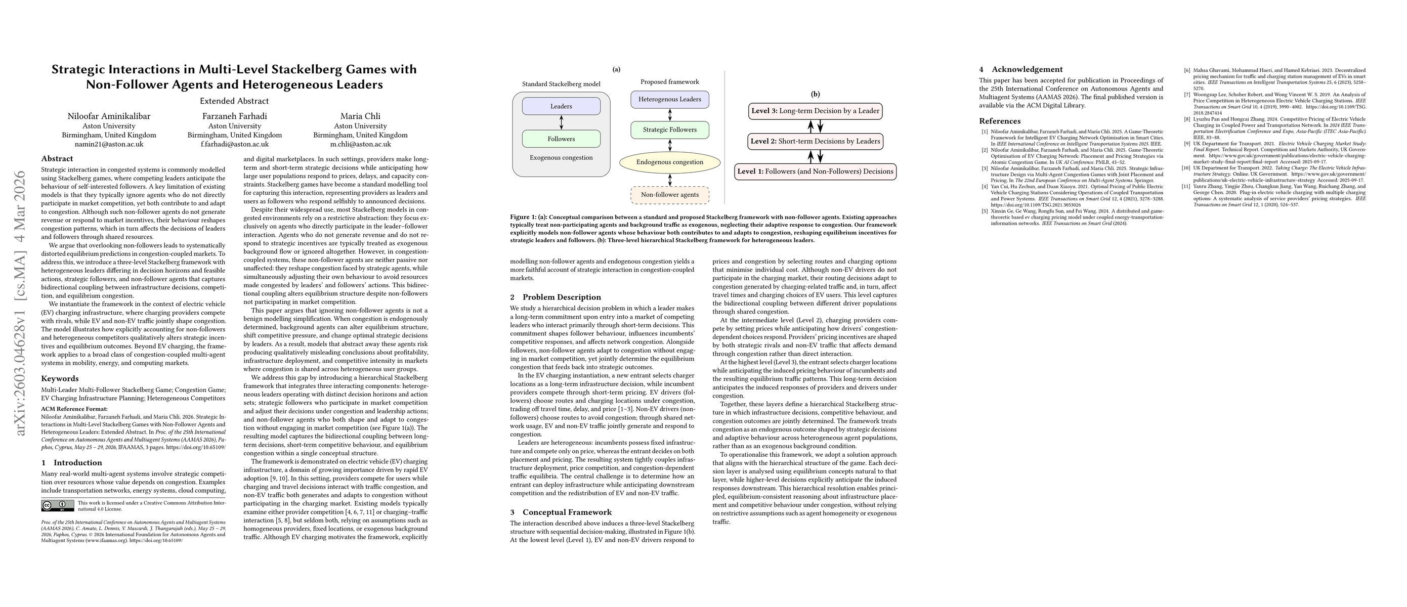 Thumbnail for Strategic Interactions in Multi-Level Stackelberg Games with Non-Follower Agents and Heterogeneous Leaders