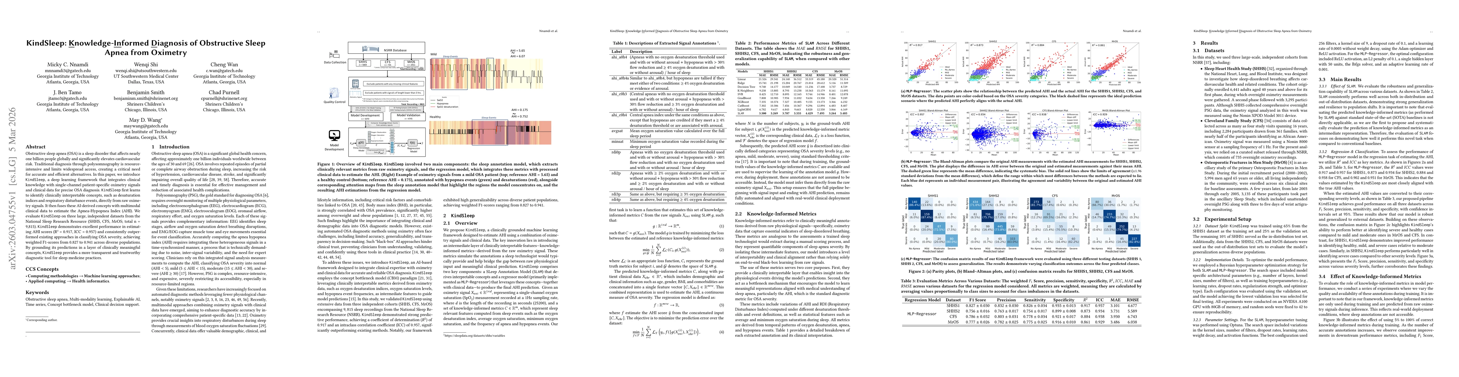 Thumbnail for KindSleep: Knowledge-Informed Diagnosis of Obstructive Sleep Apnea from Oximetry