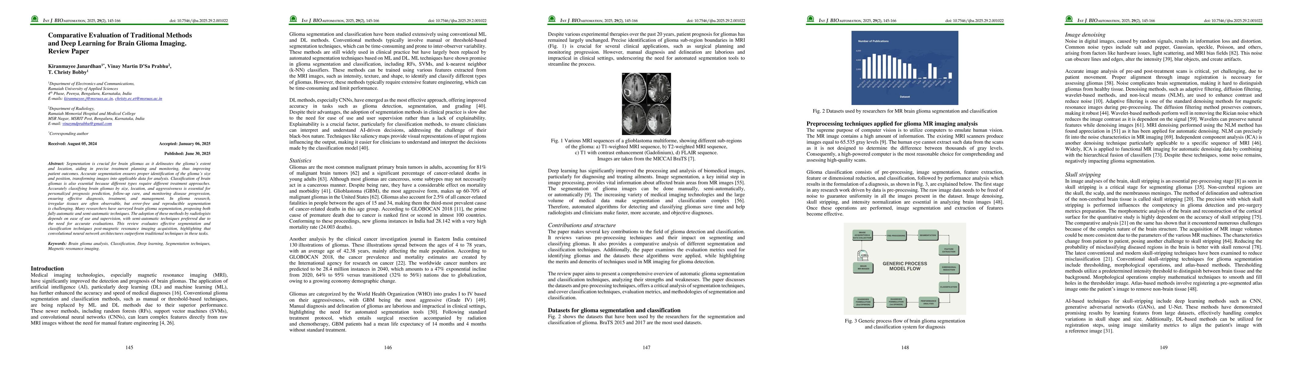 Thumbnail for Comparative Evaluation of Traditional Methods and Deep Learning for Brain Glioma Imaging. Review Paper