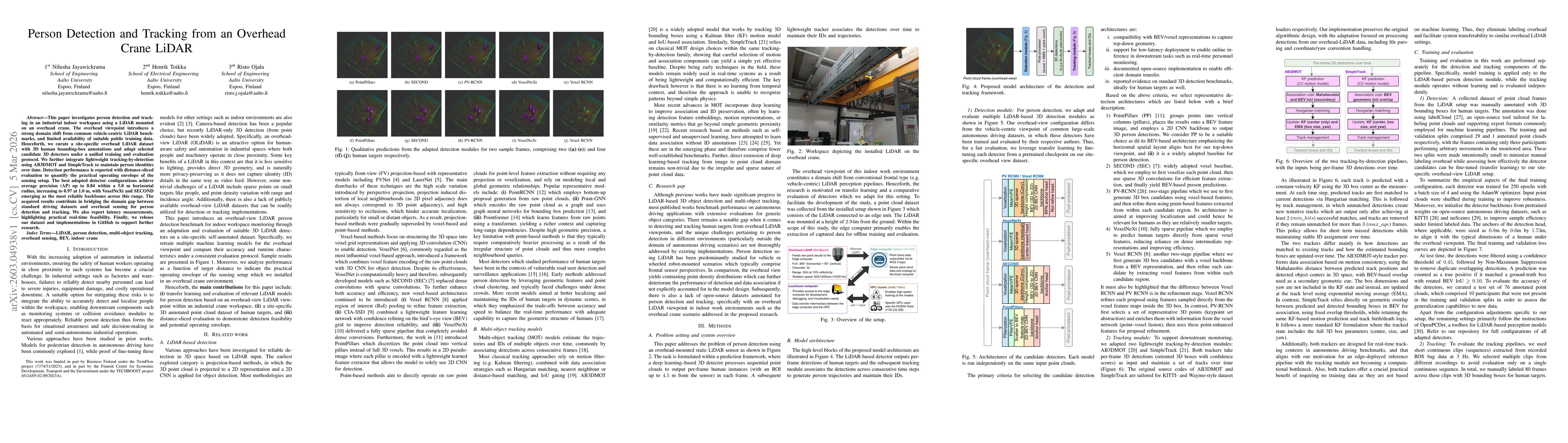 Thumbnail for Person Detection and Tracking from an Overhead Crane LiDAR
