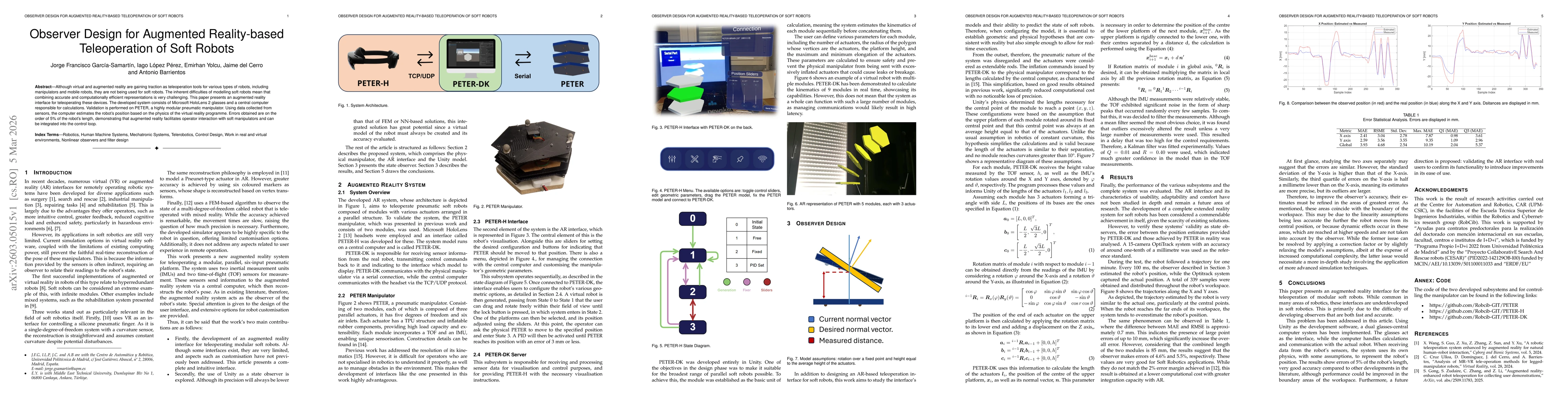 Thumbnail for Observer Design for Augmented Reality-based Teleoperation of Soft Robots