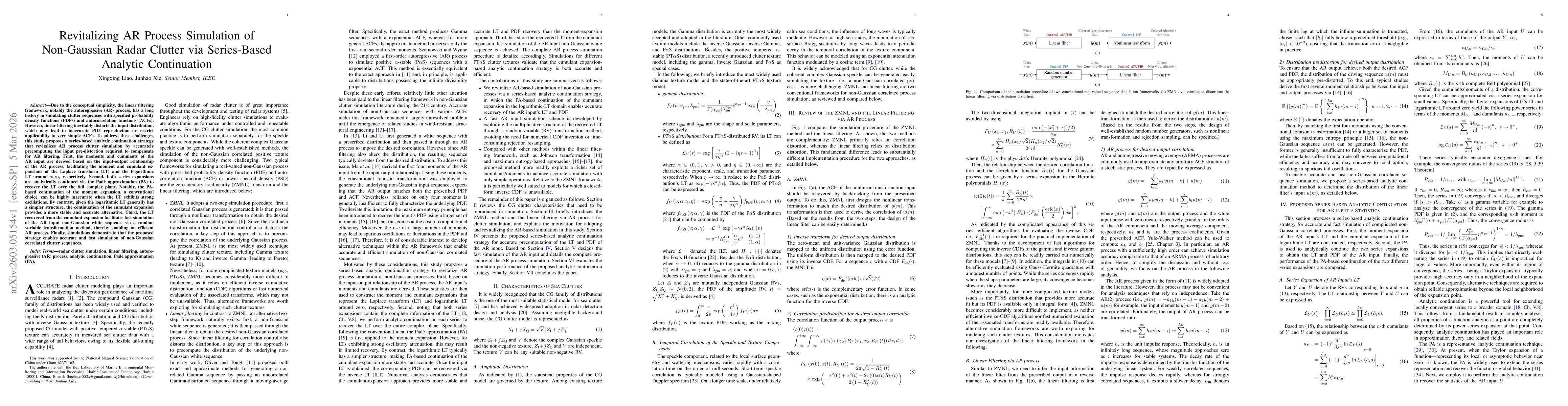 Thumbnail for Revitalizing AR Process Simulation of Non-Gaussian Radar Clutter via Series-Based Analytic Continuation