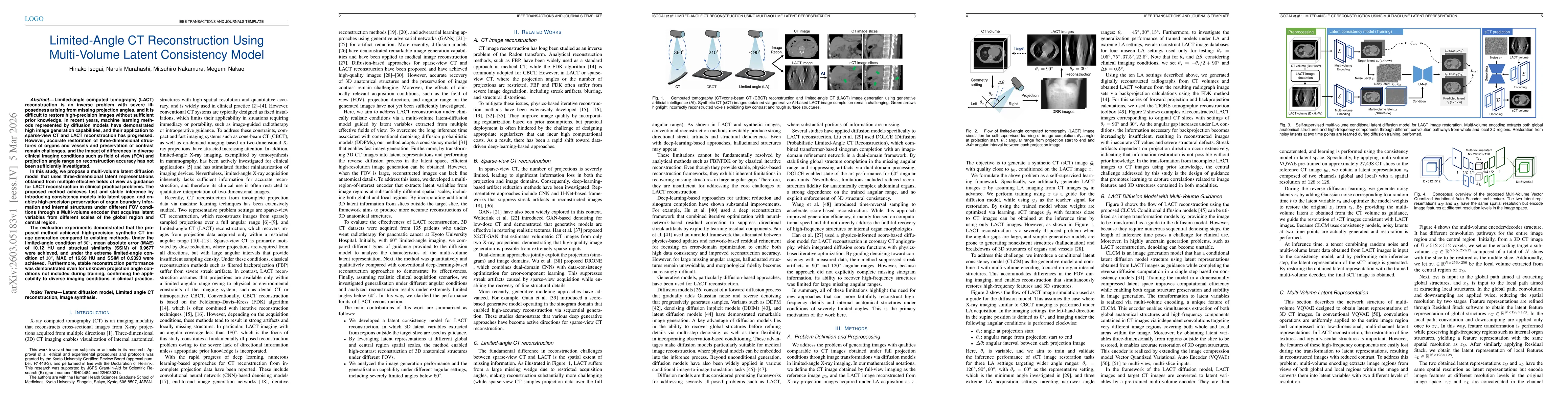 Thumbnail for Limited-Angle CT Reconstruction Using Multi-Volume Latent Consistency Model