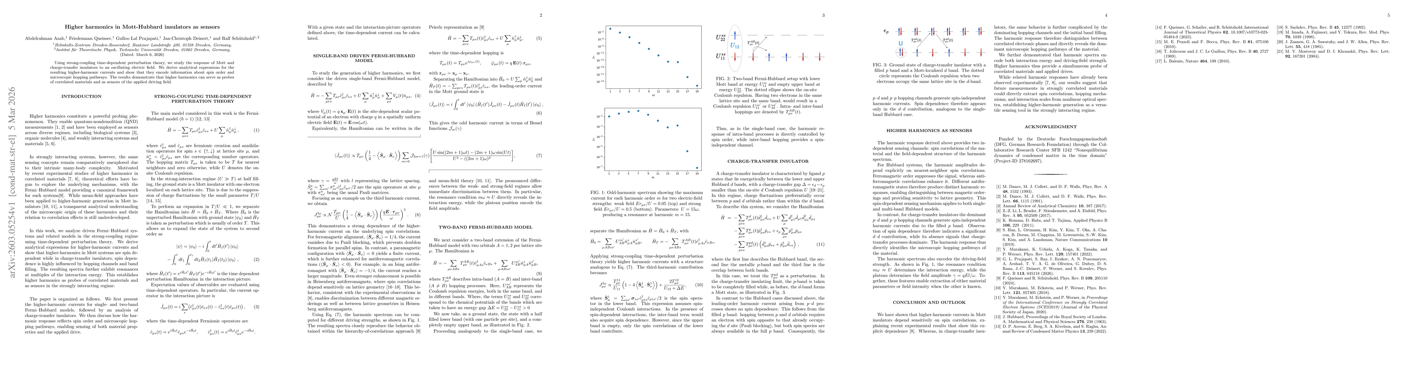 Thumbnail for Higher harmonics in Mott-Hubbard insulators as sensors