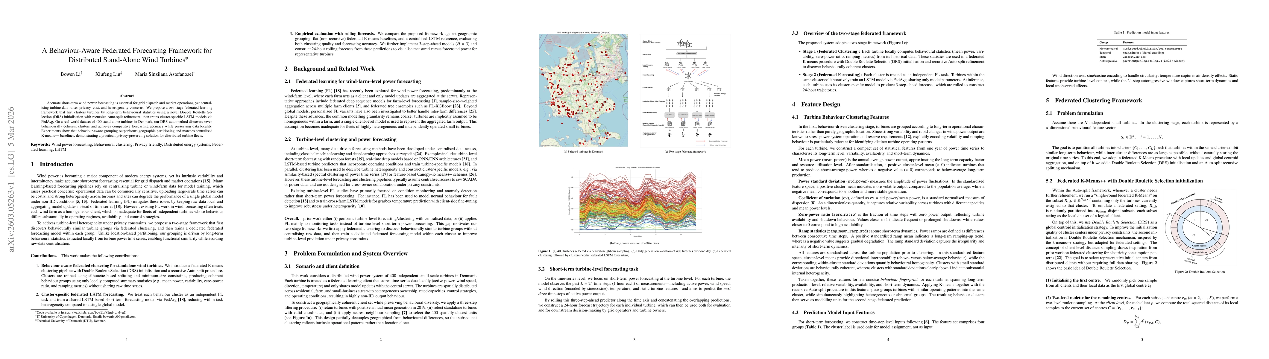 Thumbnail for A Behaviour-Aware Federated Forecasting Framework for Distributed Stand-Alone Wind Turbines