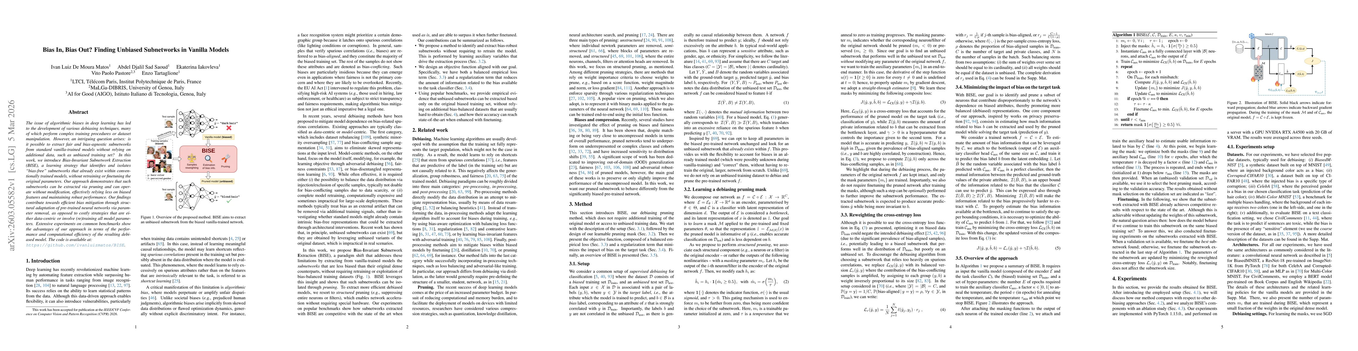 Thumbnail for Bias In, Bias Out? Finding Unbiased Subnetworks in Vanilla Models