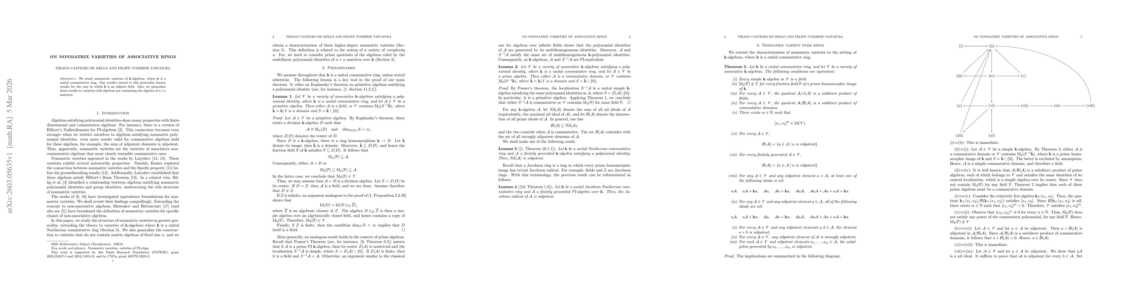 Thumbnail for On nonmatrix varieties of associative rings