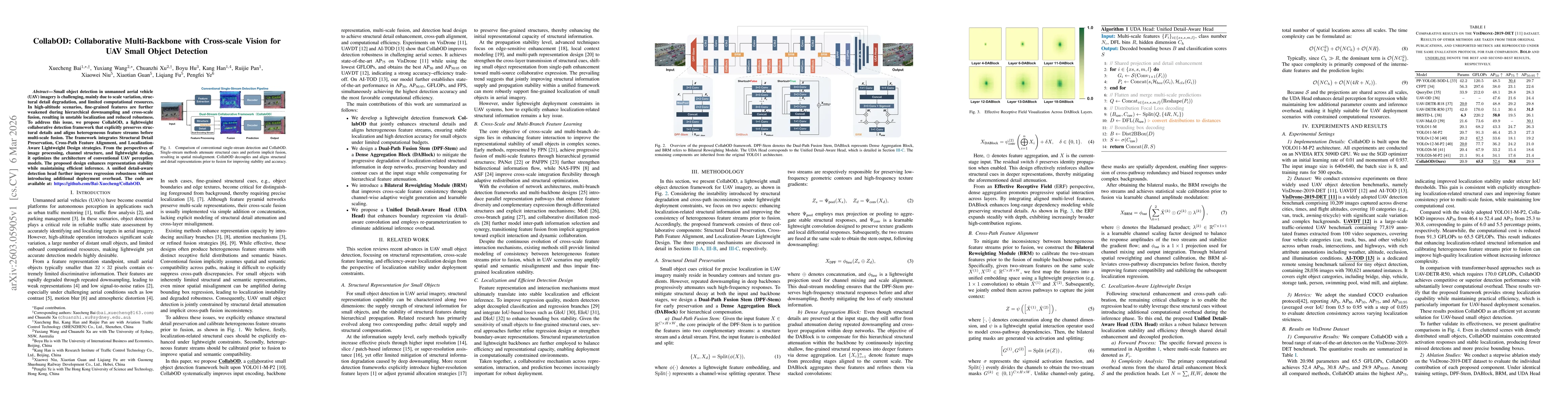 Thumbnail for CollabOD: Collaborative Multi-Backbone with Cross-scale Vision for UAV Small Object Detection