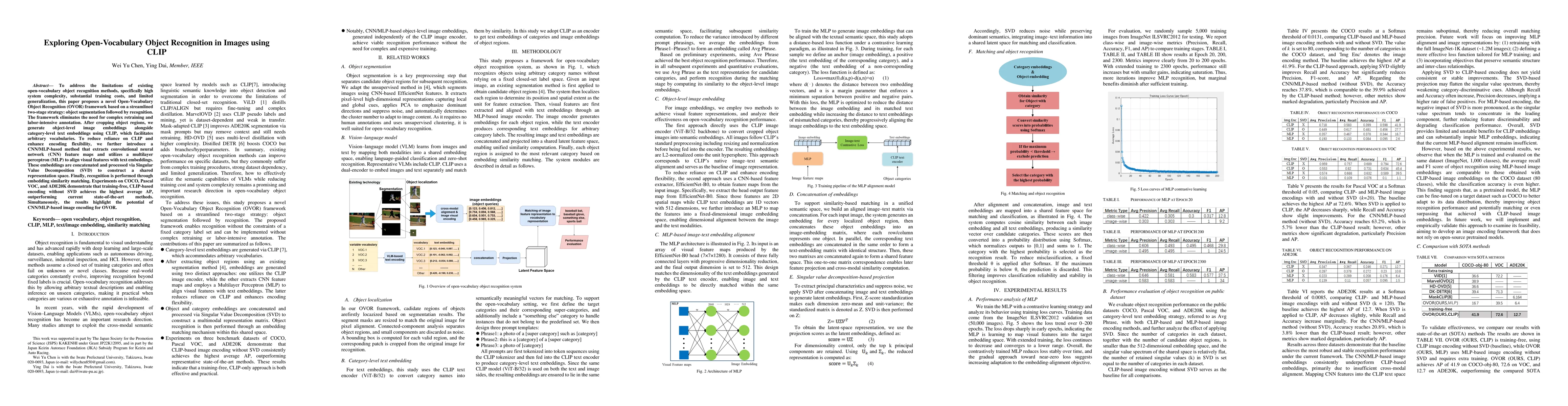 Thumbnail for Exploring Open-Vocabulary Object Recognition in Images using CLIP