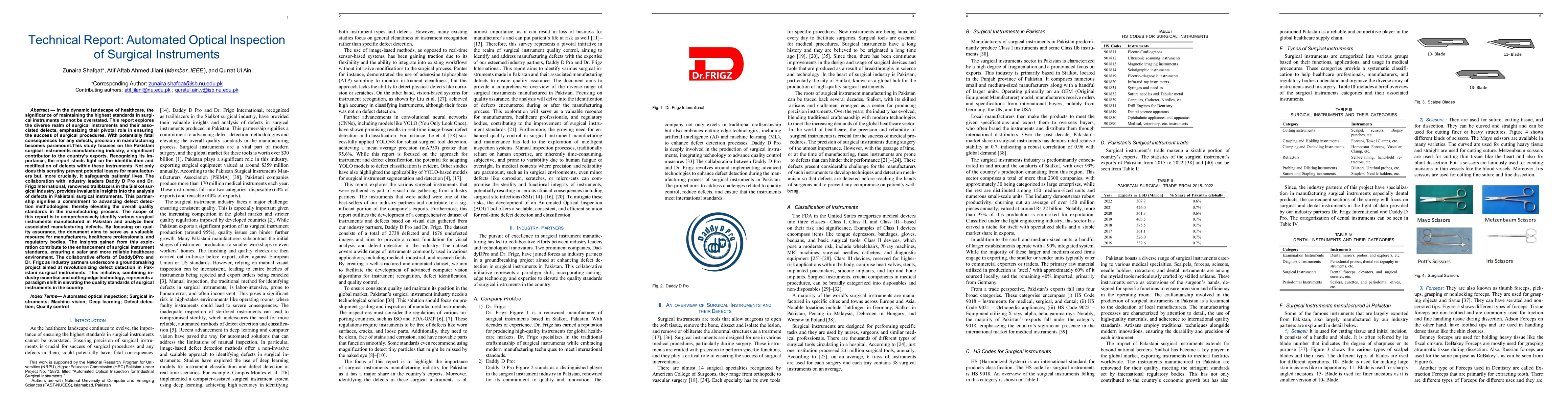 Thumbnail for Technical Report: Automated Optical Inspection of Surgical Instruments