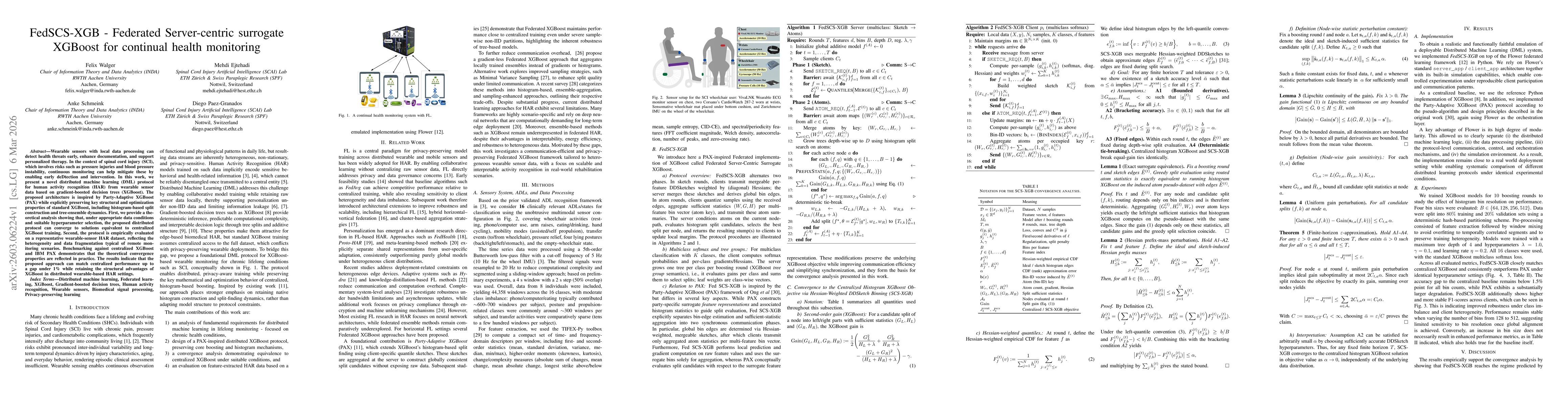 Thumbnail for FedSCS-XGB -- Federated Server-centric surrogate XGBoost for continual health monitoring