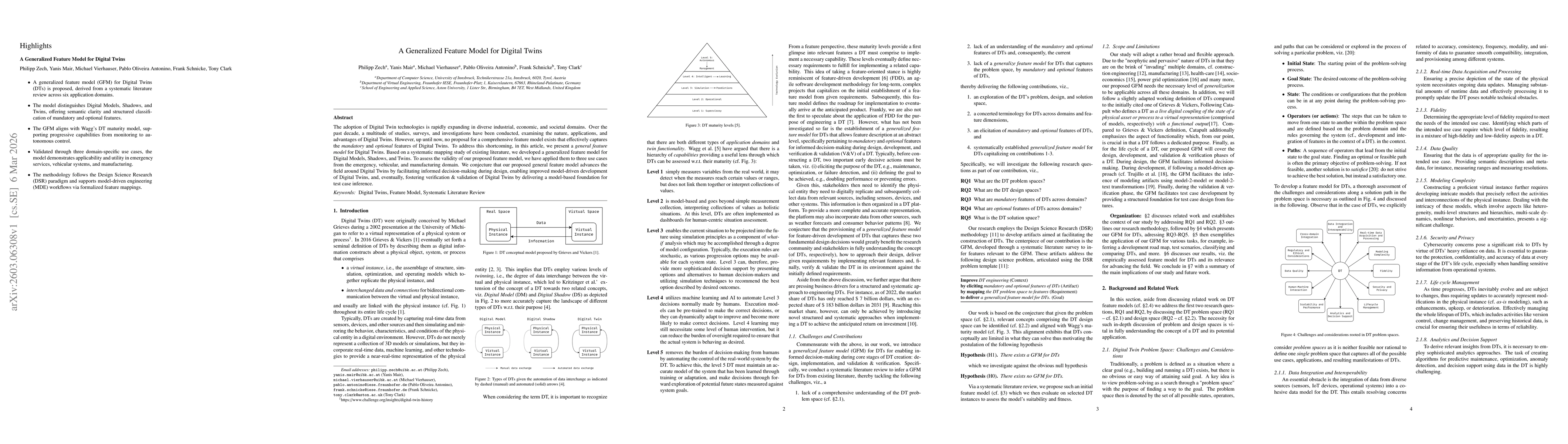 Thumbnail for A Generalized Feature Model for Digital Twins