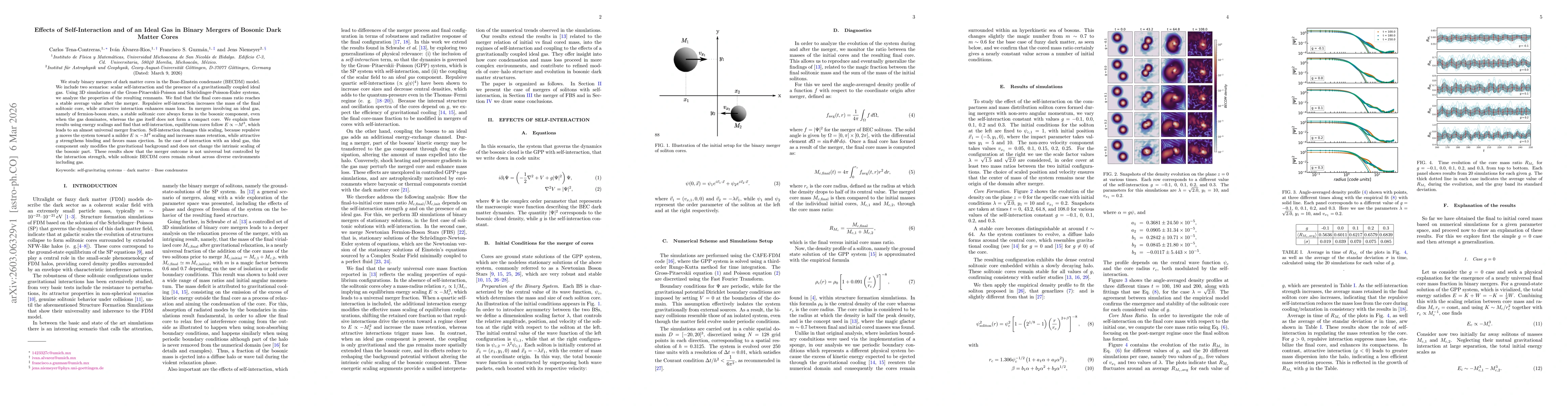Thumbnail for Effects of Self-Interaction and of an Ideal Gas in Binary Mergers of Bosonic Dark Matter Cores